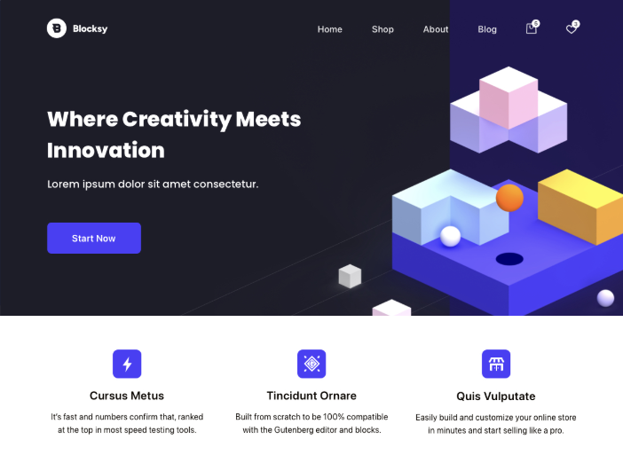 blocksy wordpress theme